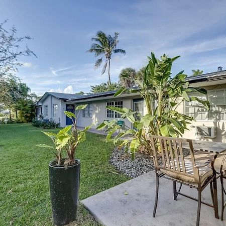 Waterfront Apartment Private Patio Pool Fort Lauderdale Esterno foto