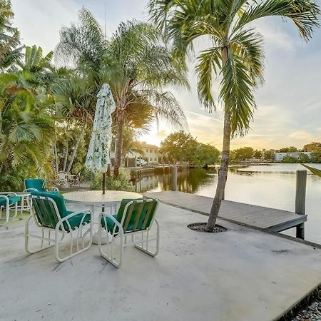 Waterfront Apartment Private Patio Pool Fort Lauderdale Esterno foto