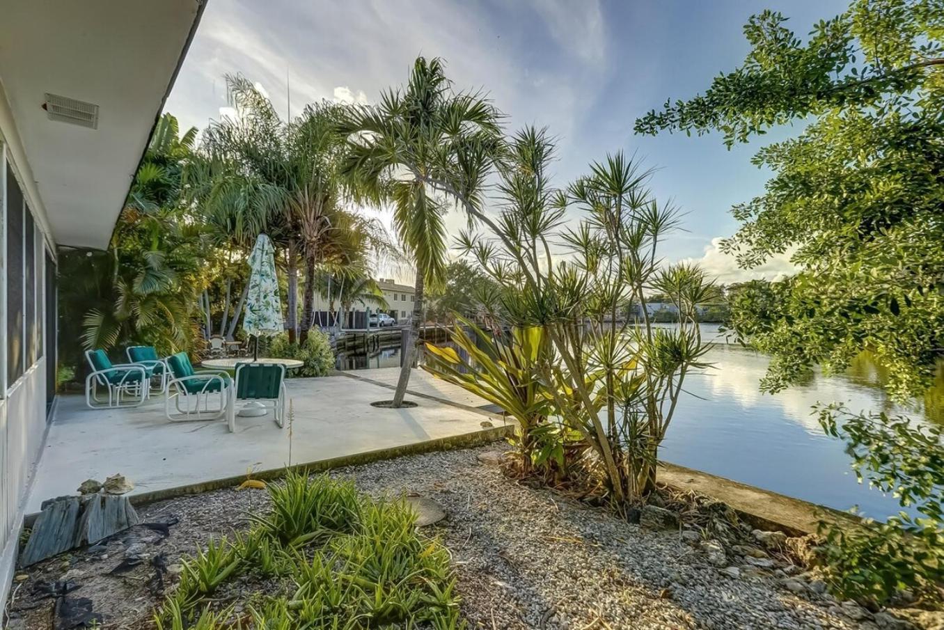 Waterfront Apartment Private Patio Pool Fort Lauderdale Esterno foto