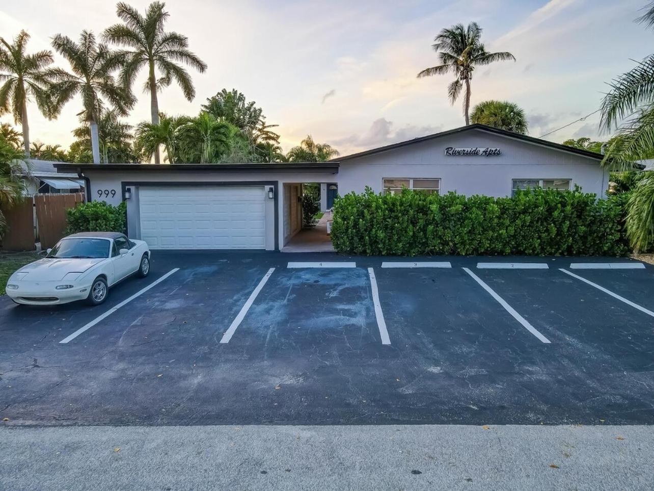 Waterfront Apartment Private Patio Pool Fort Lauderdale Esterno foto