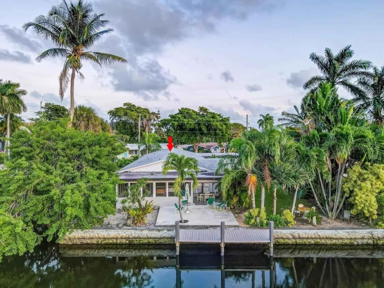 Waterfront Apartment Private Patio Pool Fort Lauderdale Esterno foto