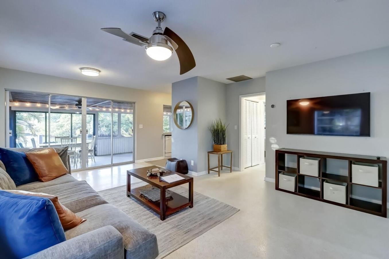 Waterfront Apartment Private Patio Pool Fort Lauderdale Esterno foto